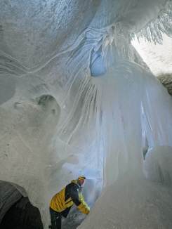 Die Schellenberger Eishhle im Untersberg